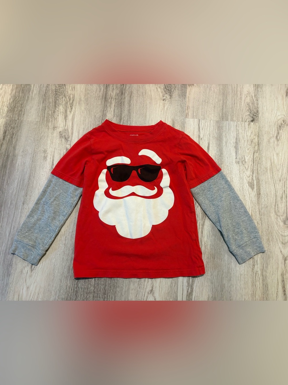 Kids Christmas Santa shirt